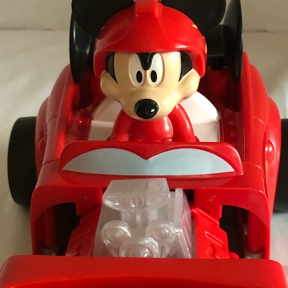 mickey mouse light up racer